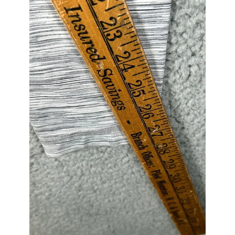 Lululemon women Wunder Under Legging High Rise 27" size 4 Silver Running Gym - Picture 7 of 11